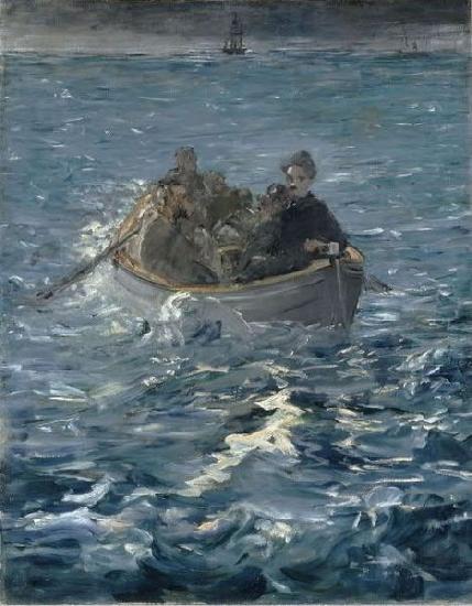 Edouard Manet L'Evasion de Rochefort